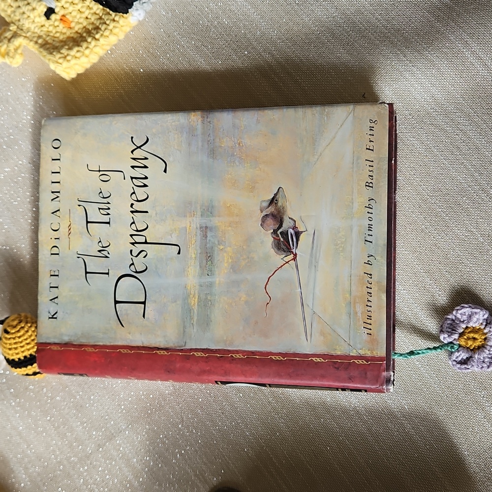Bee Bookmark With Purple Flower